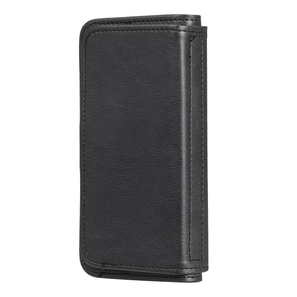 EIDERWOOD iPhone 13 Mini Flip Case with Card Holder - Black