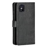 EIDERWOOD iPhone 13 Flip Case with Card Holder and Strap - Black