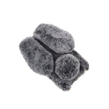 iPhone 13 Soft Fur Case - Gray Rabbit