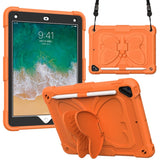 iPad (2018) / iPad (2017) / iPad Air 2 Kids Case - Butterfly Kickstand Case - Orange