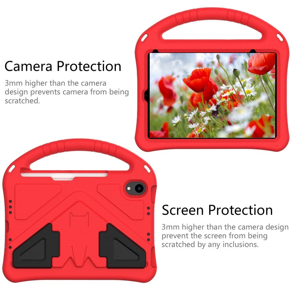 EIDERWOOD iPad mini (2024) / mini (2021) Kids Case with Kickstand - Red