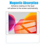 iPad 10.2" (2021 / 2020 / 2019) Flexible TPU Plastic Back Case with Screen Protector - Transparent