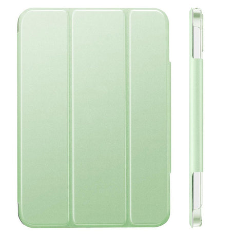 iPad Mini (2024 / 2021) ESR Tri-Fold Flip Case with Apple Pencil Holder - Light Green