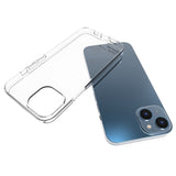 iPhone 14 Plus Ultra Thin Flexible Plastic Case - Transparent