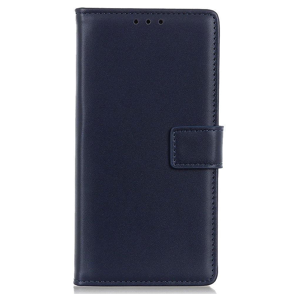 iPhone 14 Plus Leather Flip case with Card Holder - Blue