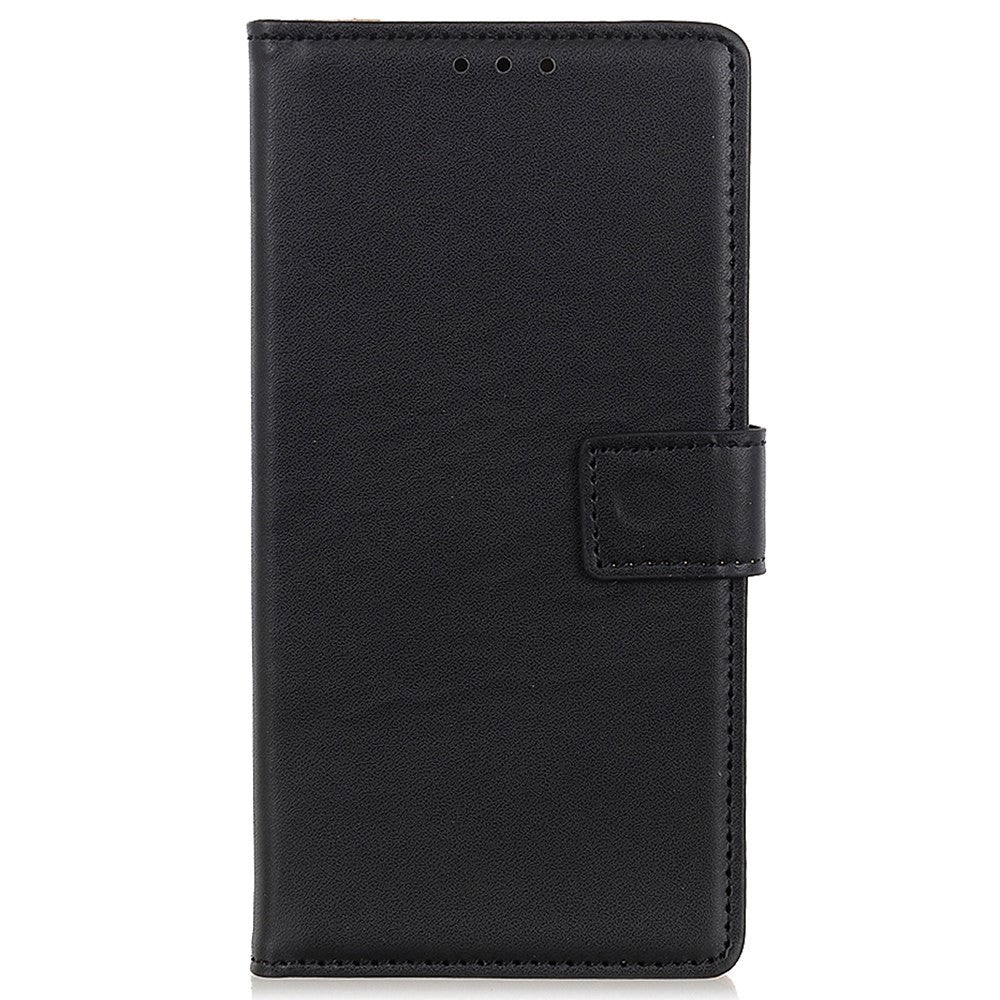 iPhone 14 Plus Leather Flip case with Card Holder - Black