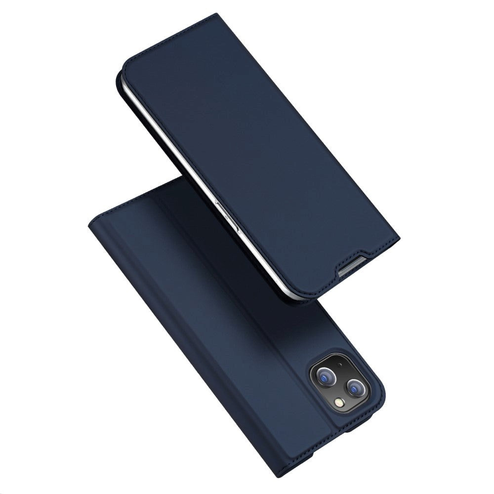 iPhone 14 Plus Dux Ducis Skin Pro Series Thin Wallet Case - Blue