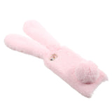 iPhone 6 / 6s Soft Fur Case - Pink Rabbit