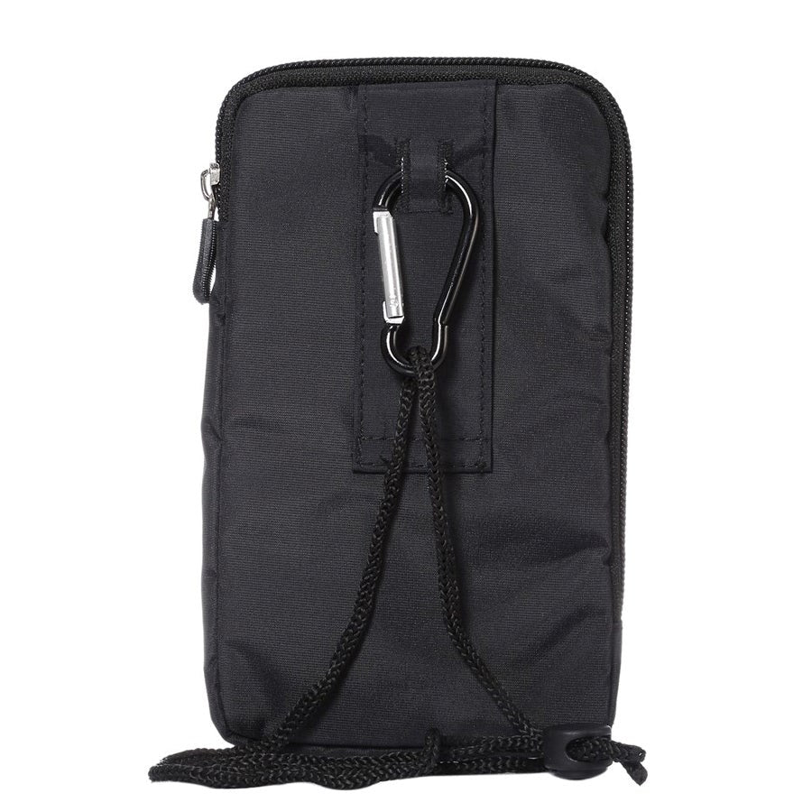 Water Repellent Canvas Universal Case w. Carabiner - (Max. Phone: 170 x 95 x 20 mm)