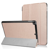 iPad (2018) / iPad (2017) Tri-Fold Leather Case Rose Gold