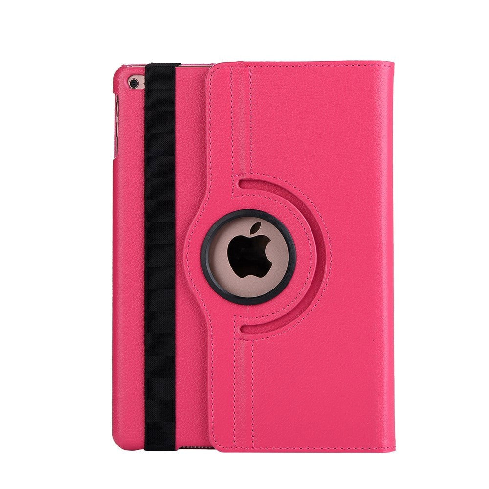 iPad (2018) / iPad (2017) Leather Case w. 360 Degree Stand Pink