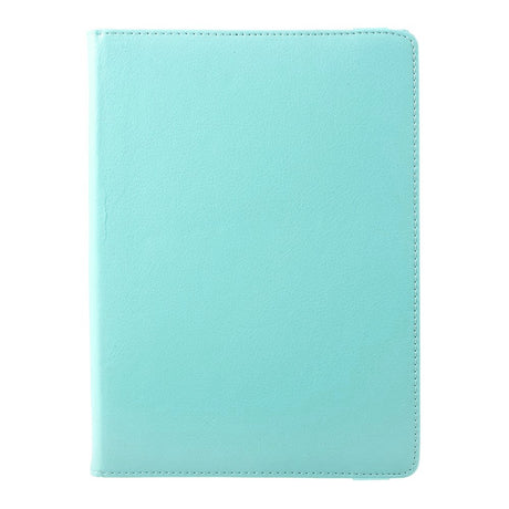 iPad 9.7 (2018-2017) / iPad Air / iPad Air 2 Litchi Leather Case w. 360 Degree Stand - Turquoise