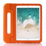 iPad 10.2" (2021 / 2020 / 2019) / iPad Pro 10.5 / iPad Air (2019) Kids Case - Kids Portable Stand Case Orange