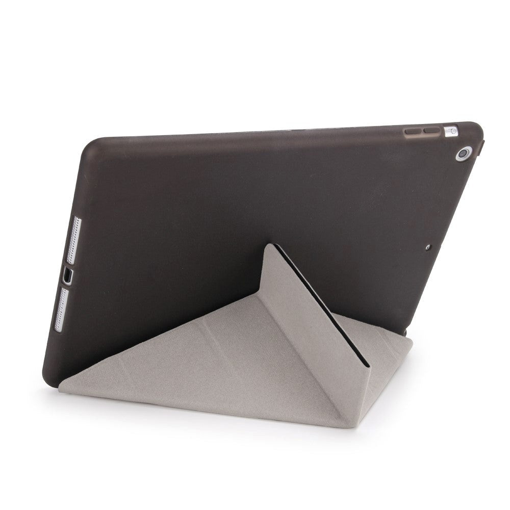 iPad (2018) / iPad (2017) Case - Flexible Origami Case - Black