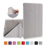 iPad (2018) / iPad (2017) Case - Flexible Origami Case - Grey