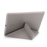 iPad (2018) / iPad (2017) Case - Flexible Origami Case - Grey