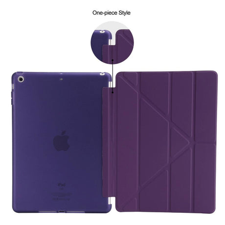 iPad (2018) / iPad (2017) Case - Flexible Origami Case - Purple