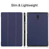 Samsung Galaxy Tab A 10.5" Case w. Stand & Auto Sleep/Wake Feature - Dark Blue