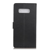 Samsung Galaxy S10e Slim Wallet Leather Case Black