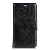 Samsung Galaxy S10e Classic Leather Wallet Case Black