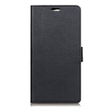 Samsung Galaxy S10 Thin Leather Wallet Case Black