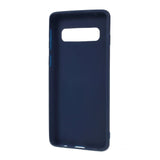 Samsung Galaxy S10 Matte Silicone Case - Dark Blue