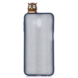 Samsung Galaxy J6+ (Plus) Flexible Plastic Case 3D Owl