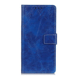 Samsung Galaxy A40 Leather Wallet Case - Blue