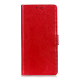 Samsung Galaxy A20e Leather Wallet Case Red