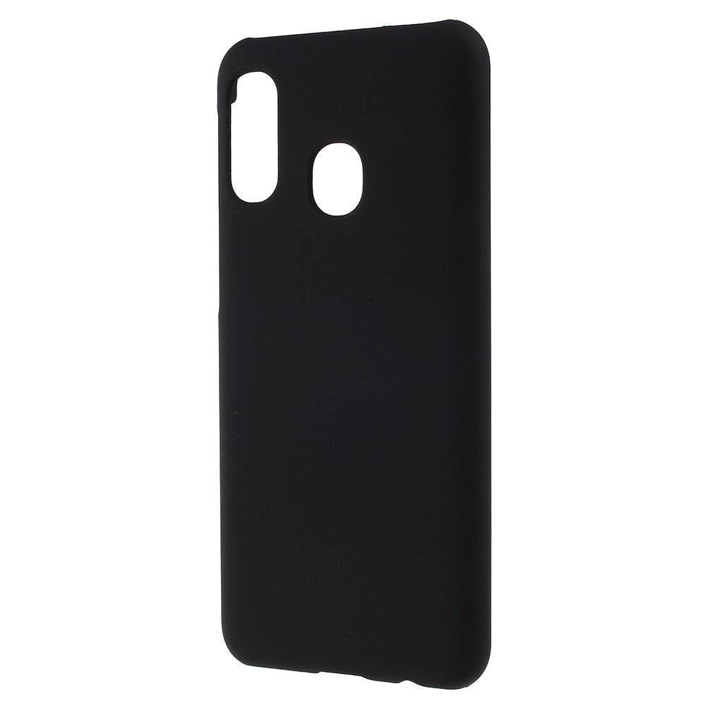 Samsung Galaxy A20e Matte Plastic Case Black