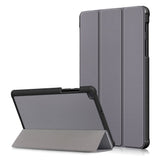 Samsung Galaxy Tab A 8.0 (2019) - Hard Case Tri-Fold Case with Stand Function - Grey