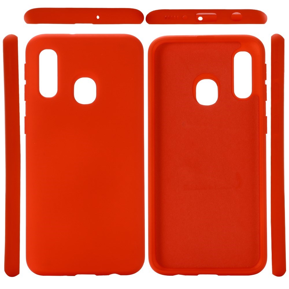 EIDERWOOD Samsung Galaxy A40 Silicone Case - Red