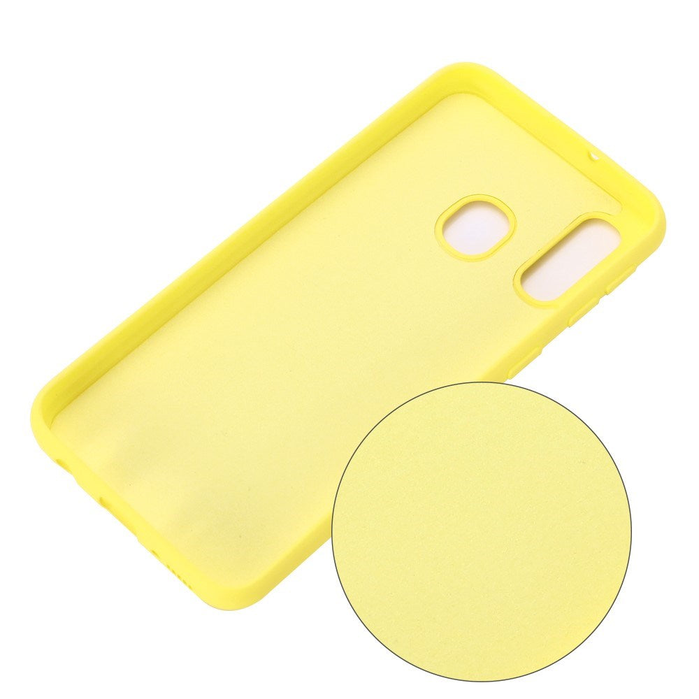 EIDERWOOD Samsung Galaxy A40 Silicone Case - Yellow
