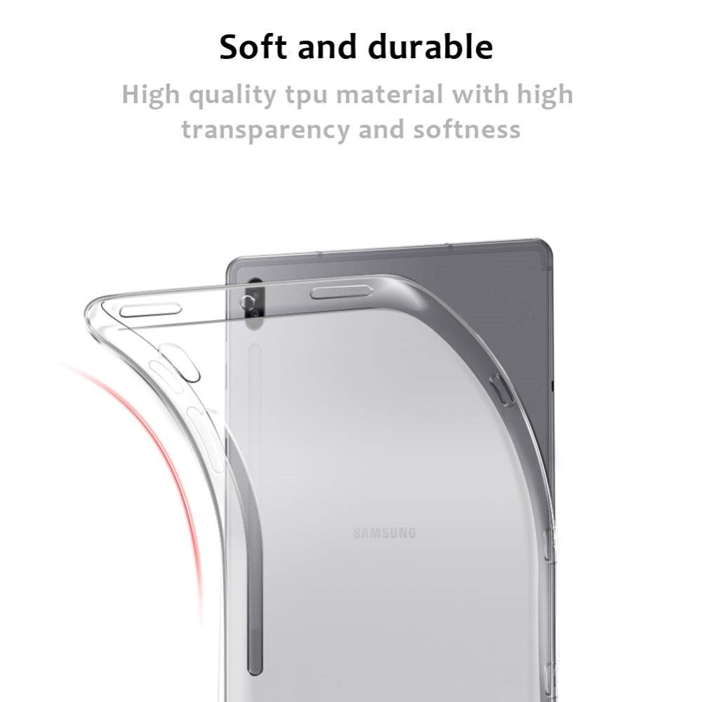 Samsung Galaxy Tab S6 - Soft TPU Case Transparent