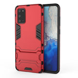 EIDERWOOD Samsung Galaxy S20 Tough Case with Kickstand - Red