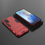 EIDERWOOD Samsung Galaxy S20 Tough Case with Kickstand - Red