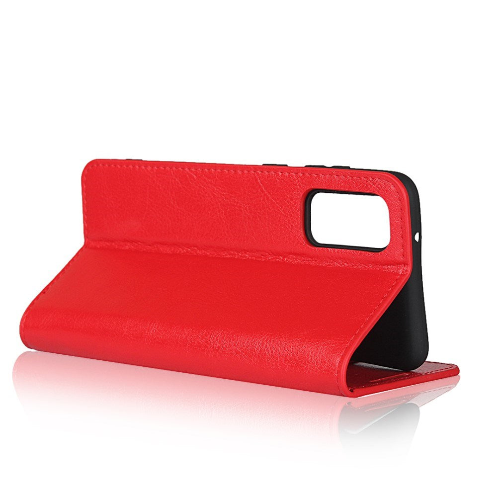 EIDERWOOD Samsung Galaxy S20 Faux Leather Flip Case with Cardholder & Stand Function - Red