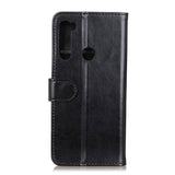 Samsung Galaxy M11 Leather Case w. Wallet - Black