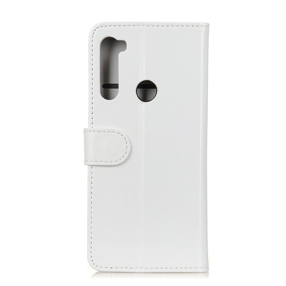 Samsung Galaxy M11 Leather Case w. Wallet - White