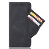 Samsung Galaxy XCover Pro Leather Case w. Detachable Card Holder - Black