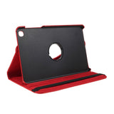 Samsung Galaxy Tab A 8.4 (2020) Litchi Leather Case w. 360 Degree Stand - Red