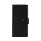 Samsung Galaxy A51 (5G) Litchi Leather Flip Case w. Wallet - Black