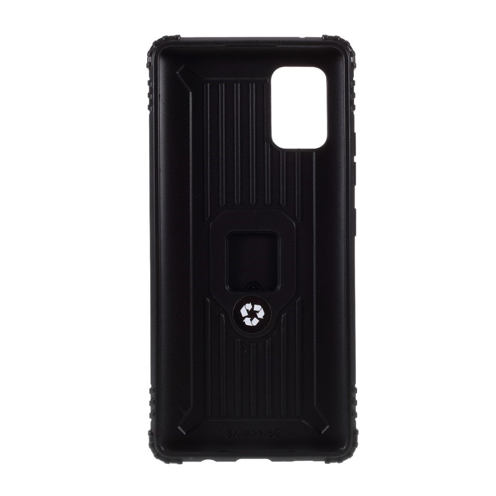 EIDERWOOD Samsung Galaxy A51 (5G) Craftsman Case with Kickstand - Black