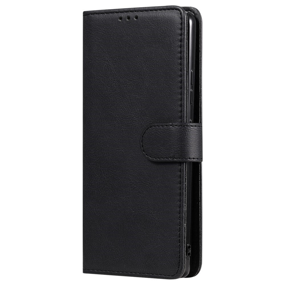 EIDERWOOD Samsung Galaxy S10 Lite 2-in-1 Faux Leather Flip Case - Black