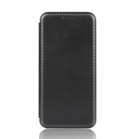 Samsung Galaxy S20 FE / FE (5G) Carbon Texture Wallet Case & Kickstand - Black