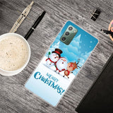 Samsung Galaxy Note 20 Flexible Plastic Christmas Case - Christmas Song