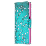 Samsung Galaxy A32 5G Leather Wallet Case - Flower branches