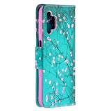 Samsung Galaxy A32 5G Leather Wallet Case - Flower branches