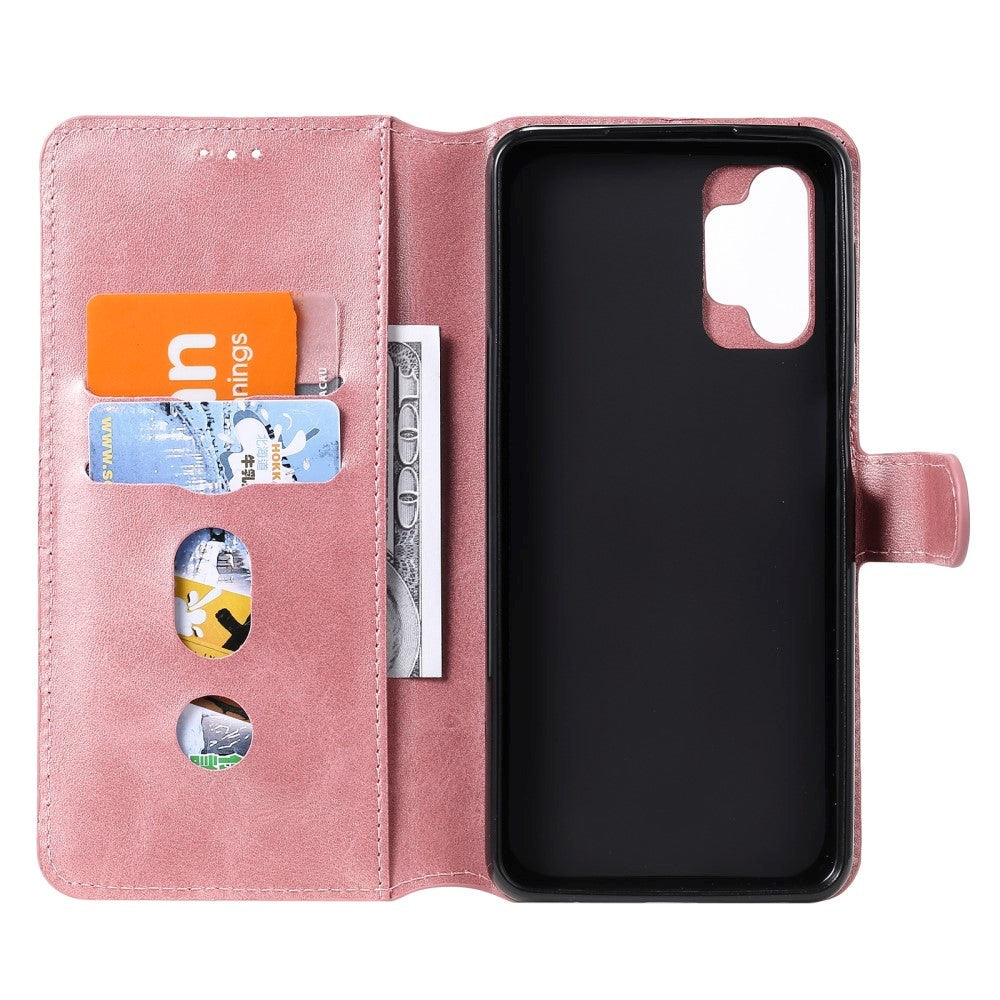 Samsung Galaxy A32 (5G) Soft Leather Wallet Case - Rose Gold