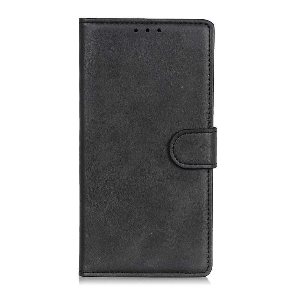 Samsung Galaxy XCover 5 Vintage Leather Wallet Case - Black